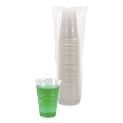 BWKTRANSCUP14CT TRANSLUCENT 14 OZ PLASTIC CUP 1000/CS
