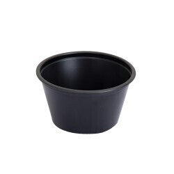 75000639 PRIME SOURCE 3.25 OZ BLACK PORTION CUP 2500/CS