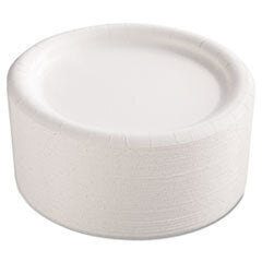 AJMCP9AJCWWH14 9 IN WHITE PREMIUM COATED PAPER PLATE 500/CS