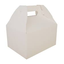 2715 CHICKEN BARN BOX - 9.06 X 7.06 X 5 - WHITE 125/CS
