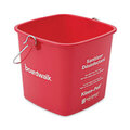 BWKKP196RD RED SANITIZING BUCKET 6 QUART Each