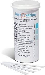 460800431 CHLORINE TEST STRIPS KIT Each