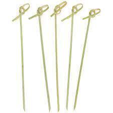175BKPICK6CASE - BX 6 IN KNOTTED BAMBOO PICK 1000/CS