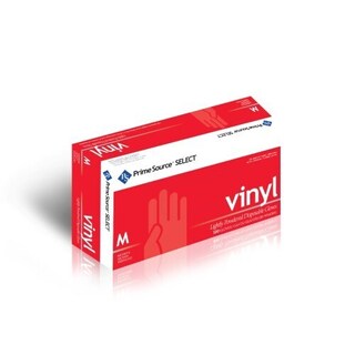 75006180 LARGE LIGHTLY POWDERED CLEAR VINYL GLOVES 1000/CS