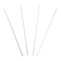 TJU4/500TRANS 10.25 IN CLEAR UNWRAPPED JUMBO STRAW 2000/CS