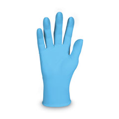 CS-500 EXTRA SMALL BLUE POWDER FREE NITRILE GLOVES 3.5 MIL 1000/CS
