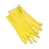 75005740 FLOCK LINED LATEX CLEANING GLOVES LARGE 12/CS