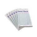 GC3632 GUEST CHECKS BOARD 1 PART BOOKED GREEN 15 LINE 2500/CS