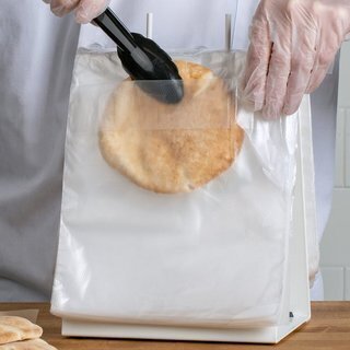 130D88UF 8.5X8.5 CLEAR PLASTIC DELI SADDLE BAGS 2000/CS