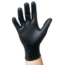 FP-GN1029B XL POWDER FREE NITRILE GLOVES (BLACK) 1000/CS