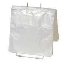 130D55UF 5.5X5.5 CLEAR PLASTIC DELI SADDLE BAGS 2000/CS
