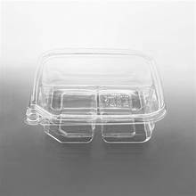 TR-GSC66PET-4C GRAB AND GO 4-COMPARTMENT CLEAR CONATINER TAMPER RESISTANT 300/CS