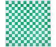 FDP12GC 12X12 GREEN CHECKERED DELI PAPER 6000/CS