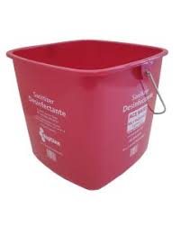 511KP196RNBL RED SANITIZER PAIL 6 QT Each