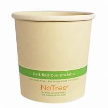 BO-NT-16T NO TREE COMPOSTABLE 16 OZ TALL BOWL 500/CS