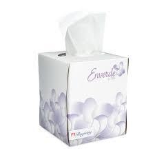7295ENVUCT ENVERDE CUBE FACIAL TISSUE 36/CS