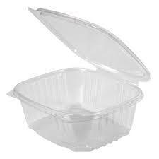 AD32 32 OZ HINGED DELI CONTAINER 200/CS