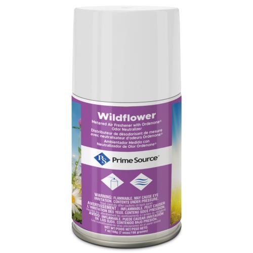 75004109 PRIME SOURCE WILD FLOWER SCENT METERED AEROSOL SPRAY 12/CS