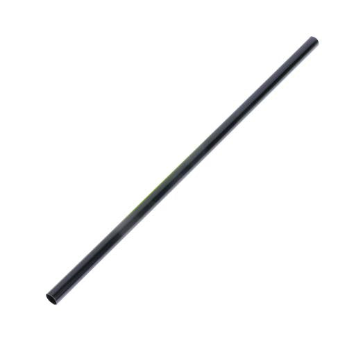 J775BKXU12 JUMBO UNWRAPPED STRAW 7.75 IN BLACK 12000/CS