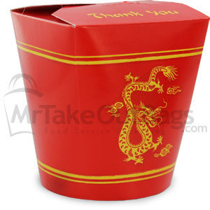 16SSDRAGNM 16OZ DRAGON FOOD CONTAINER 500/CS
