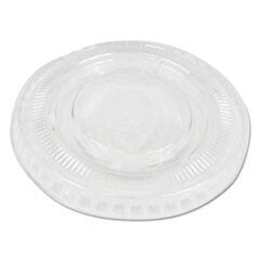 PCLT2 CLEAR PLASTIC LID FOR 2 OZ PORTION CUPS 2500/CS