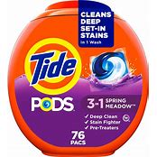 91650 TIDE PODS SPRING MEADOW SCENT (76 PODS) Each