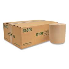 MORR6800 UNIVERSAL ROLL TOWEL - BROWN 6/CS