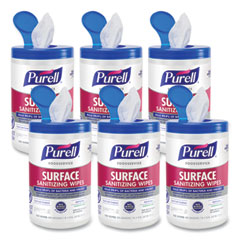 GOJ934106CT PURELL SURFACE SANITIZING WIPES 6/CS