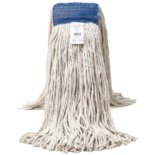 750046631 WHITE #24 COTTON CUT END WIDE BAND MOP HEAD Each
