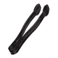 WNAA7TSBL BLACK PLASTIC CATERING TONGS 9 IN (48/CT) 48/CS