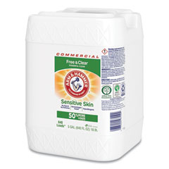 CDC3320097550 HE COMPATABLE FREE AND CLEAR LIQUID LAUNDRY DETERGENT UNSCENTED 5 GALLONS 5 Gallons