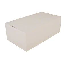2729 SOUTHERN CHAMPION 8.88 X 4.88 X 3.06 LUNCH CARRY OUT BOX WHITE TUCK TOP 250/CS