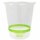 DC-CS-32 COMPOSTABLE CLEAR ROUND 32 OZ DELI CONTAINER 500/CS