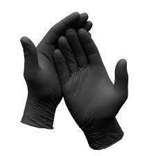 NXL4201BLK XL BLACK POWDER FREE NITRILE GLOVES 1000/CS