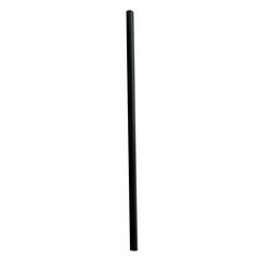 BWKJSTUW775BK BLACK JUMBO UNWRAPPED STRAWS 7.75 IN 12500/CS