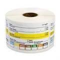FRL23500 2X3 FOOD LABEL (SINGLE ROLL) 500/Roll