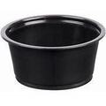 FP-P200-PPB 2 OZ BLACK PORTION CUP 2500/CS