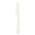 KN-PS-6 COMPOSTABLE TLPA KNIVE 6.7 IN WHITE 1000/CS