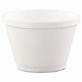 DCC6SJ12 6 OZ SQUAT FOAM FOOD CONTAINER 1000/CS
