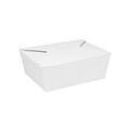FP-FTG48W #8 WHITE FOLD TOP TO GO CONTAINER 48 OZ 300/CS