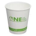 KE-K510 KARAT EARTH 10 OZ COMPOSTABLE HOT CUP W/ ONE EARTH LOGO 1000/CS