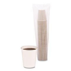 BWKWHT8HCUP 8 OZ WHITE PAPER HOT CUPS 1000/CS