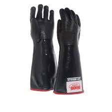466331851 18 IN NEOPRENE FRYER GLOVES - BLACK Set
