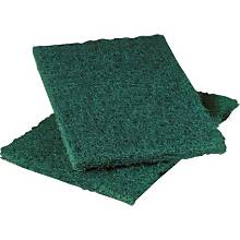 S096 GREEN MEDIUM DUTY SCOURING PADS 6 X 9 INCH 60/CS