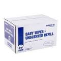 RPBWUR-80 BABY WIPE REFILL - UNSCENTED 12/CS