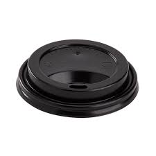 C-KDL508B-PP LID FOR 8 OZ PAPER HOT CUP BLACK 1000/CS