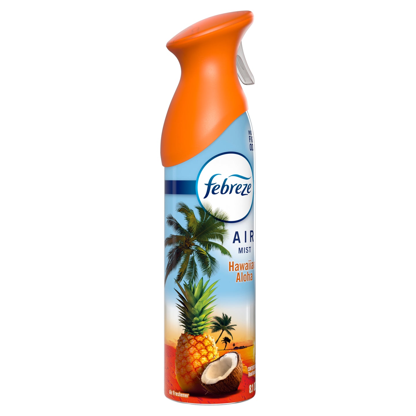 21385 FEBREZE AIR FRESHENER SPRAY CANS- HAWAIIAN SCENT 6/CS
