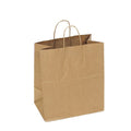 S09NK KRAFT HANDLED PAPER BAG 14.5 X 9 X 16.25 200/CS