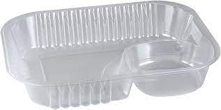 C68NT2 DART LARGE CLEAR NACHO TRAY 8X6X2 500/CS