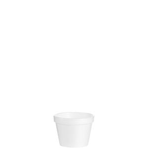 4J6 4 OZ FOAM BOWL WHITE 1000/CS